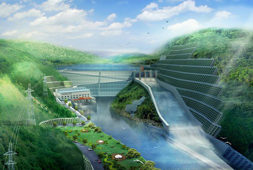 贵港老挝南塔河1号水电站项目